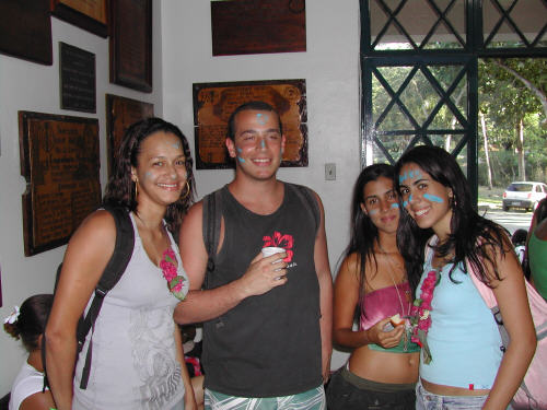Recep&ccedil;&atilde;o dos calouro 2008-2